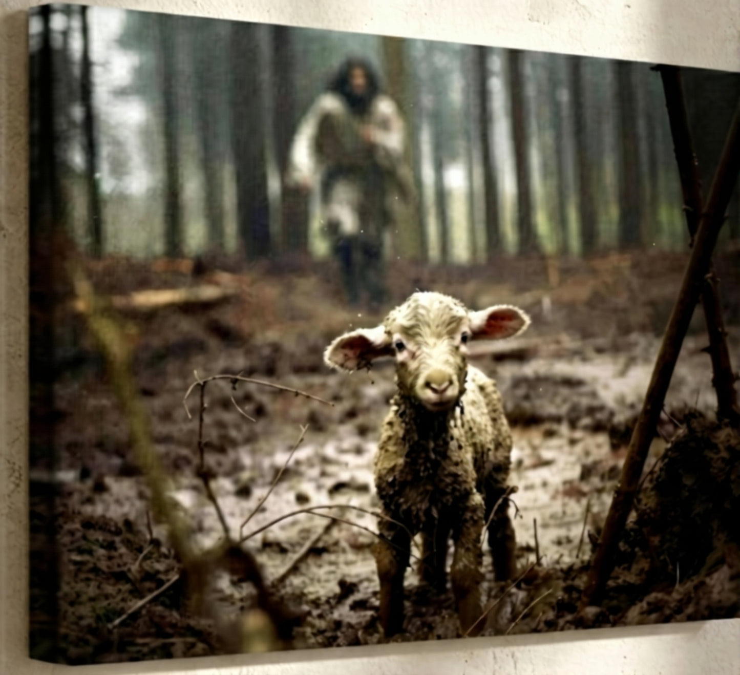 "The Good Shepherd" Canvas Wall Art by Greg Olsen (30" x 24")