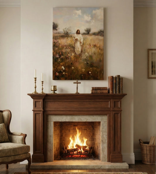 "The Lost Lamb": A Tissot Masterpiece | The Good Shepherd Canvas for the Domestic Sanctuary (16x24)