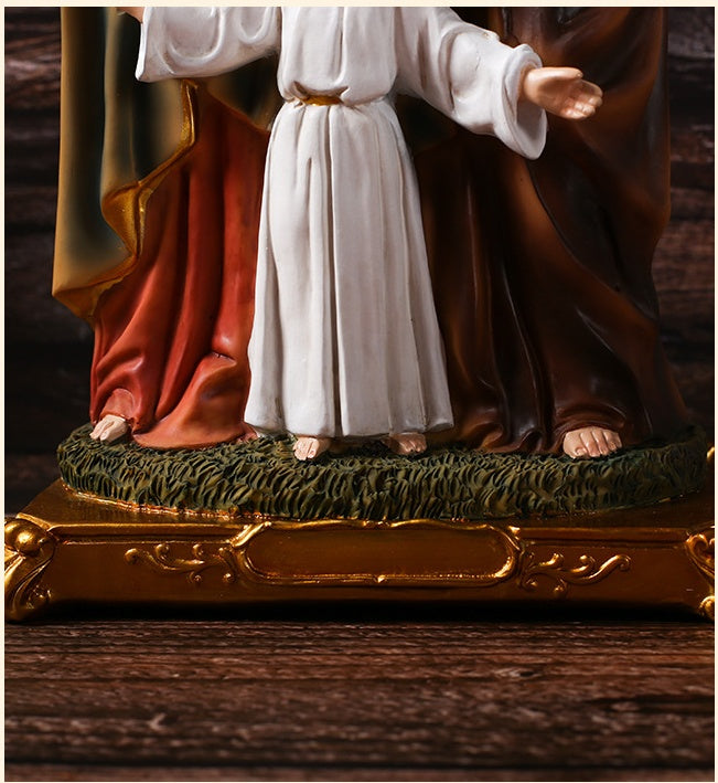 The "Nazareth" Holy Family Statue | Substantial European Style (12.2")