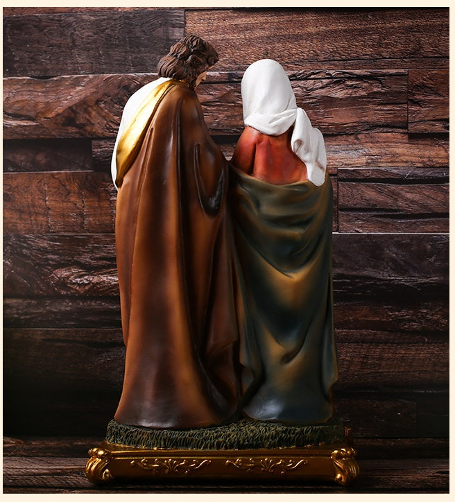 The "Nazareth" Holy Family Statue | Substantial European Style (12.2")