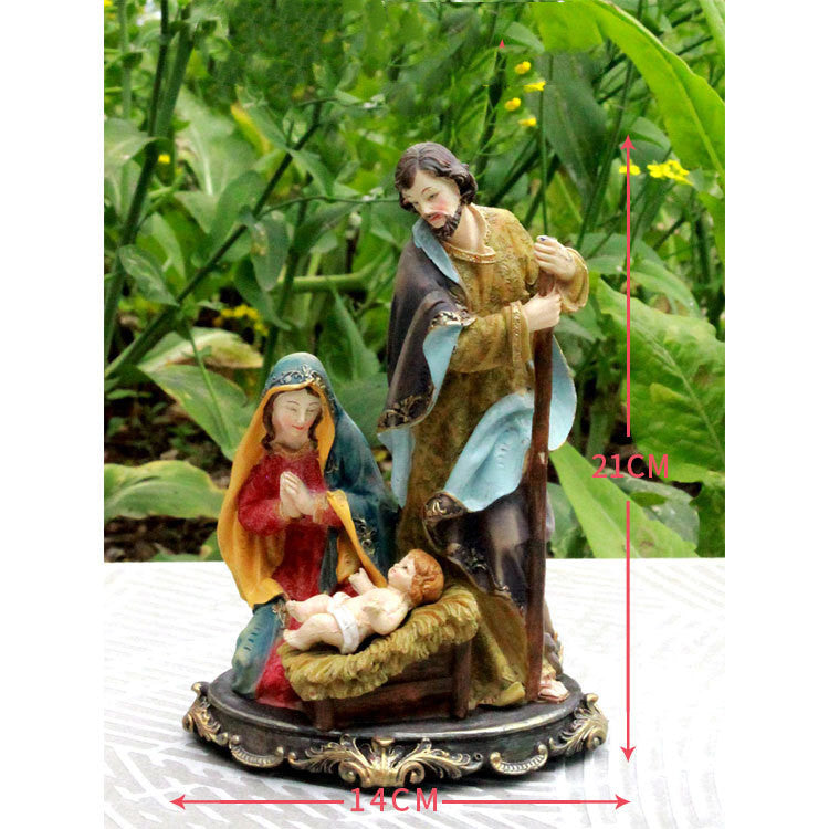The "Domestic Church" Holy Family Statue Collection (Various Sizes)