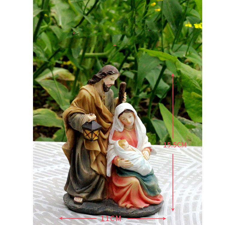The "Domestic Church" Holy Family Statue Collection (Various Sizes)