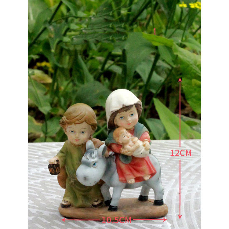 The "Domestic Church" Holy Family Statue Collection (Various Sizes)