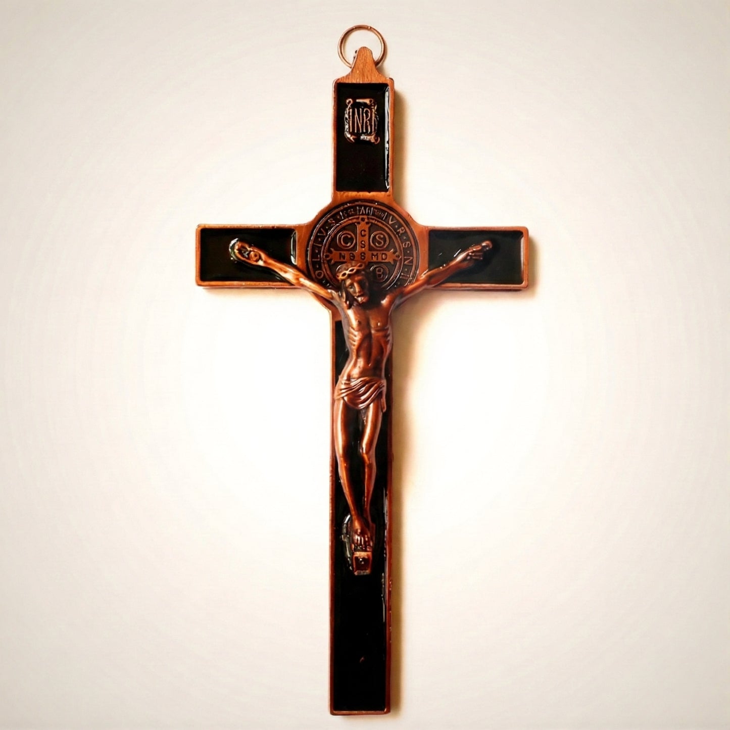 The "Victory" Wooden Wall Cross (19.5 cm)| An Heirloom for the Domestic Sanctuary