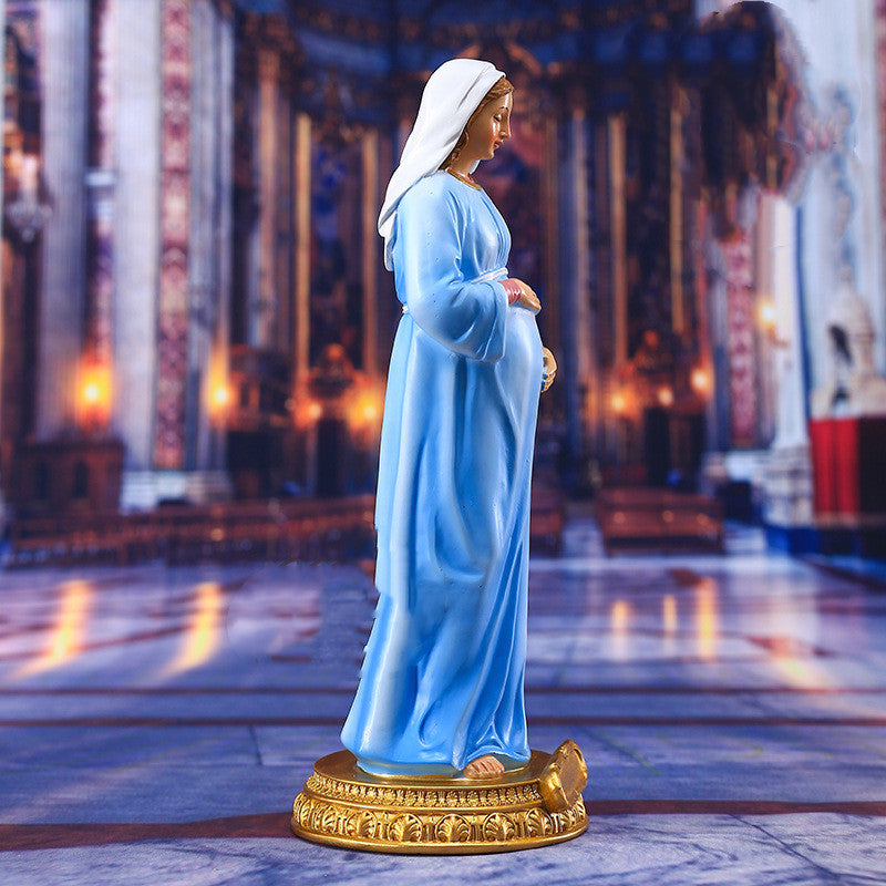 The "Our Lady of Expectation" Pregnancy Statue (8.5")