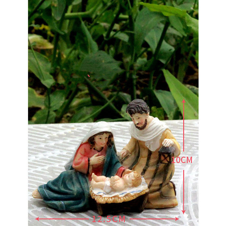 The "Domestic Church" Holy Family Statue Collection (Various Sizes)