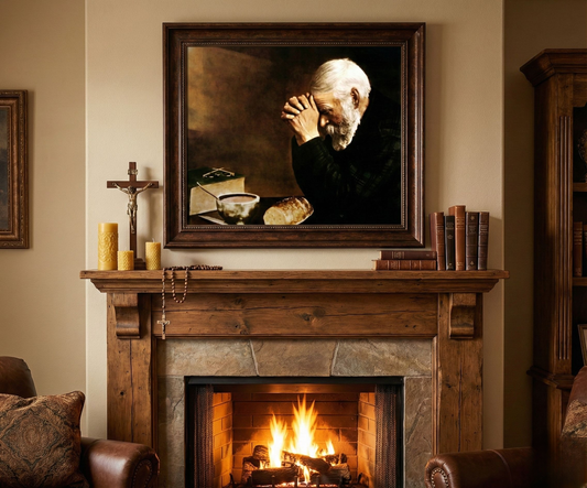 "Grace": The Daily Bread Canvas | A Visual Prayer for the Domestic Sanctuary